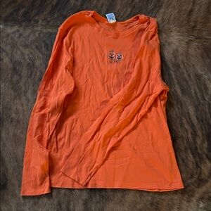 Old Navy Orange Pumpkin Graphic Tee